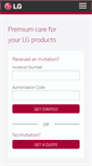 Mobile Screenshot of lg.yourserviceplan.com